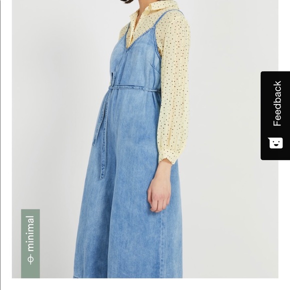 COPY - (NWT) denim jumpsuit - Frank and Oak - Picture 3 of 6